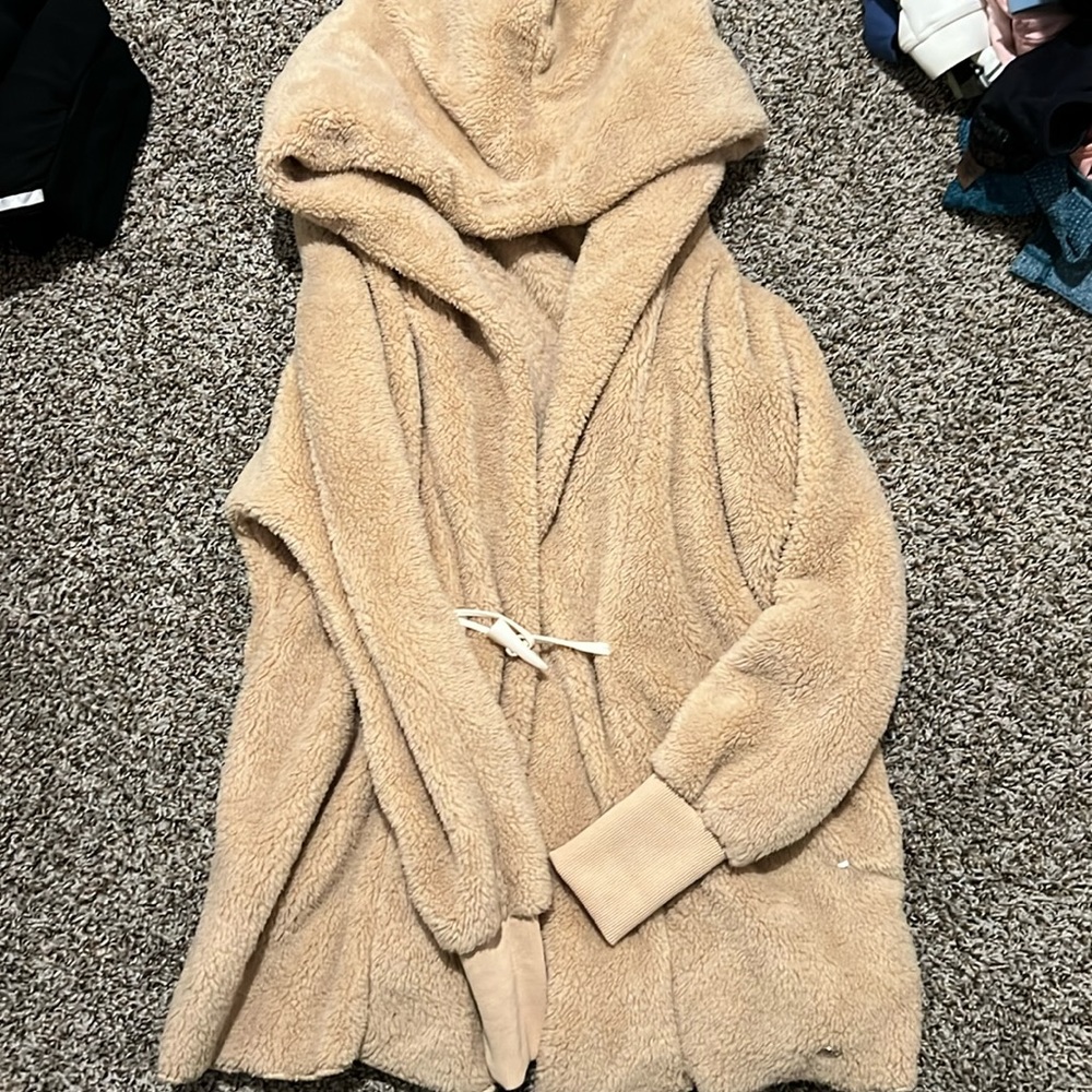 Buffbunny Teddy Coat- Size S/M